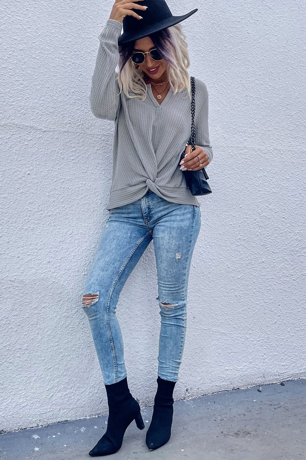 Karen| Relaxed and timeless winter top