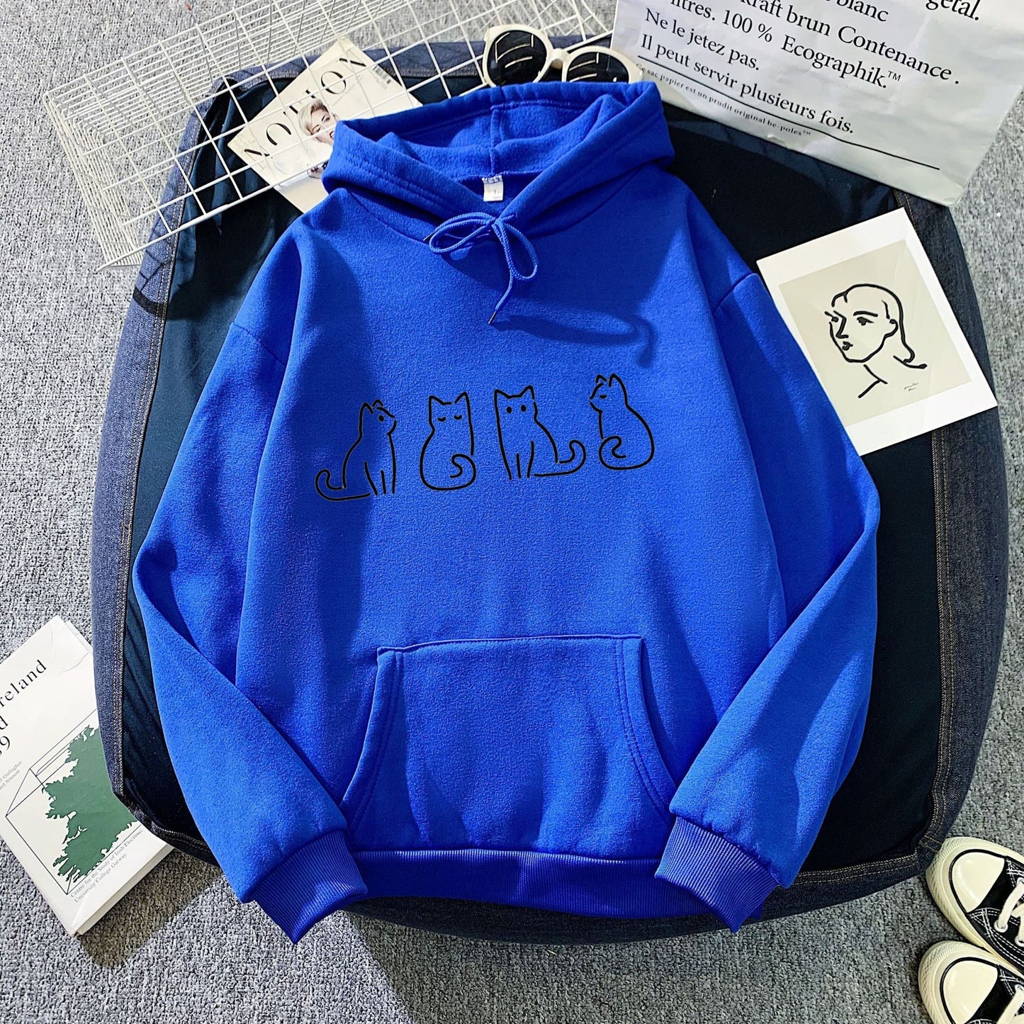 Florencia | Long sleeve casual hoodie