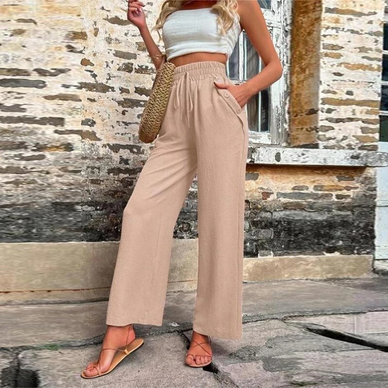 Monica® | High Waisted Casual Pants