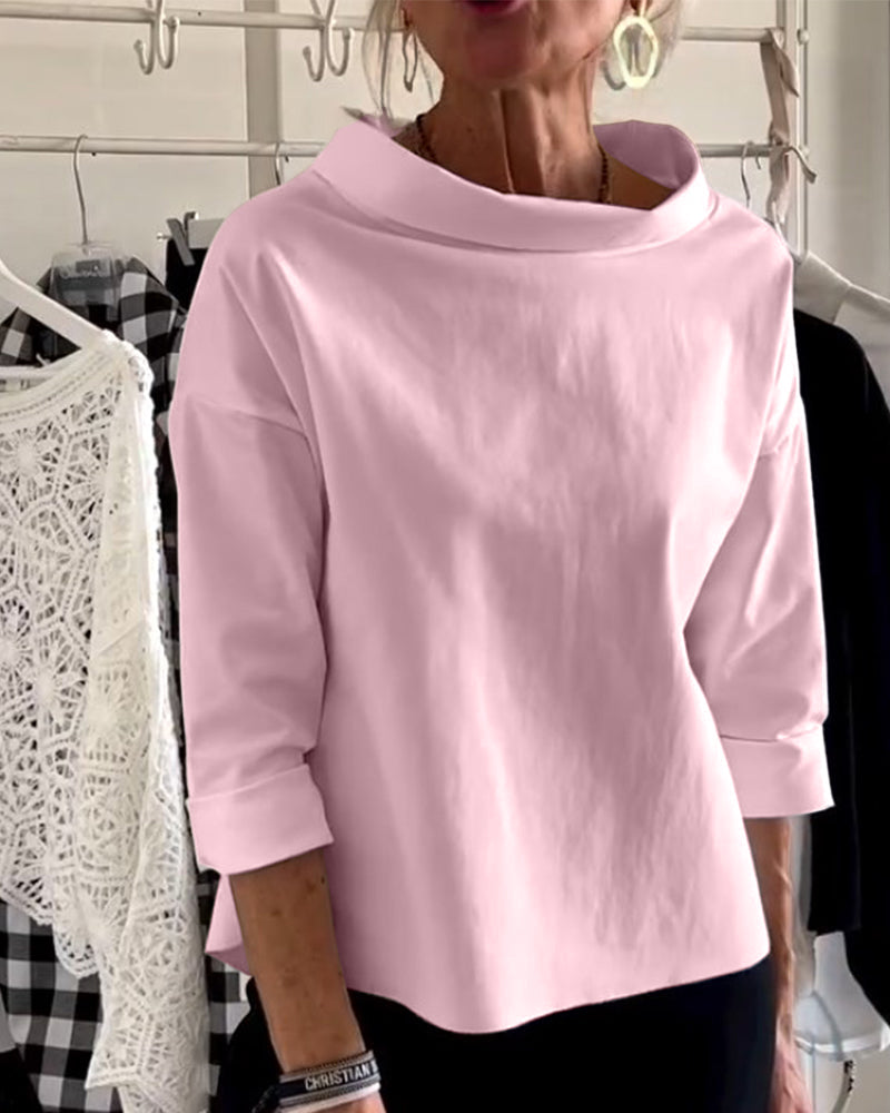 Aldona® | Women'S Elegant Blouse With Half Sleeves