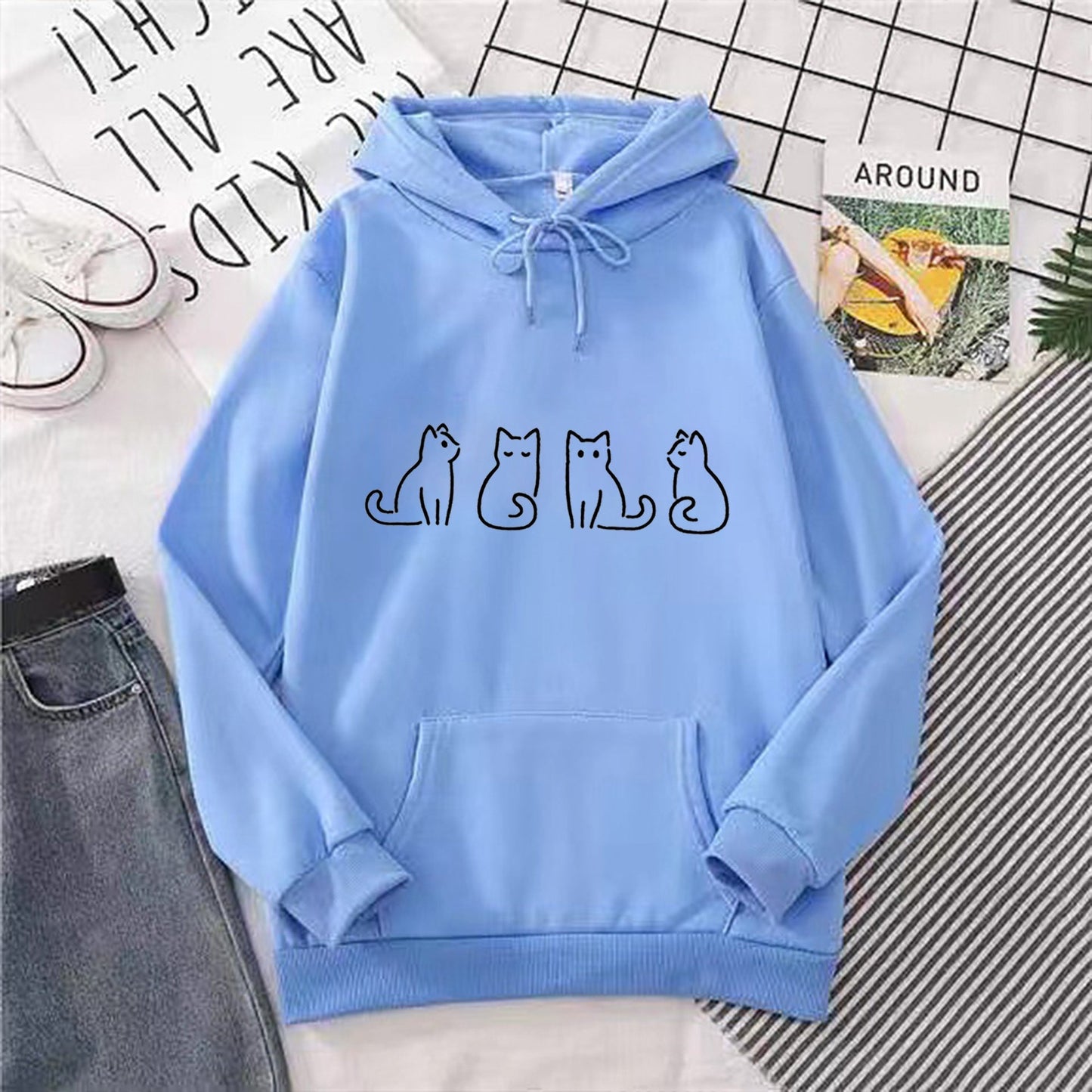 Florencia® | Long sleeve casual hoodie