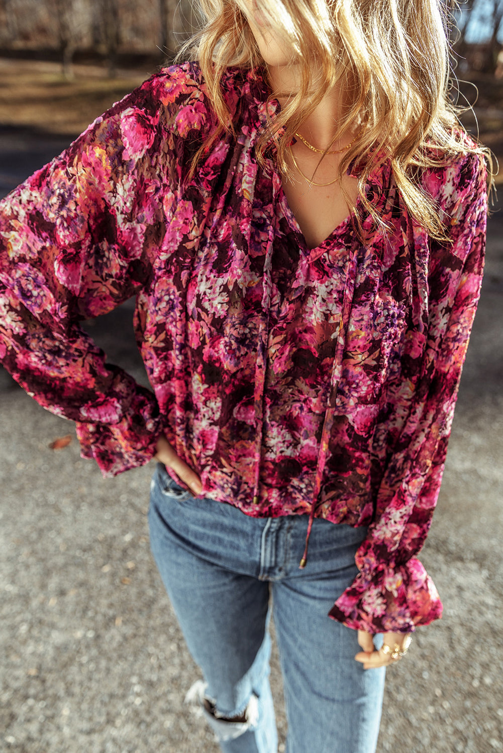 Cintia | Elegant and versatile winter blouse