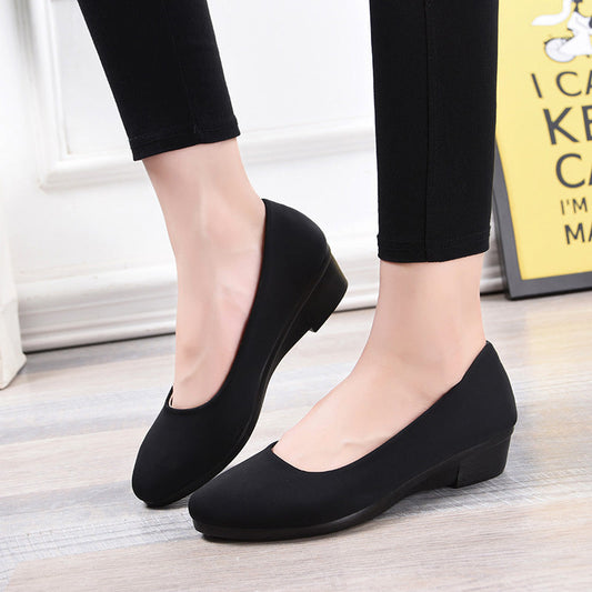 Melina® | Solid Slip-On Shoes With Flat Soles