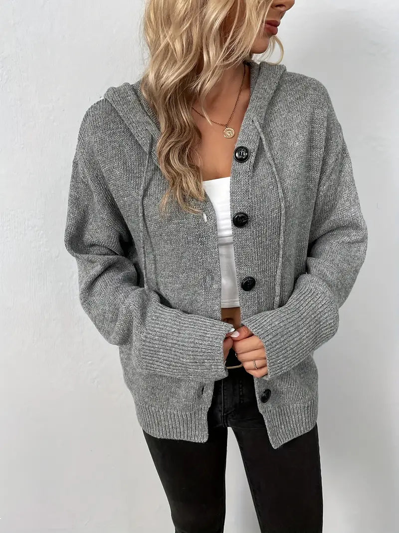 Verónica | Timeless and elegant winter cardigan