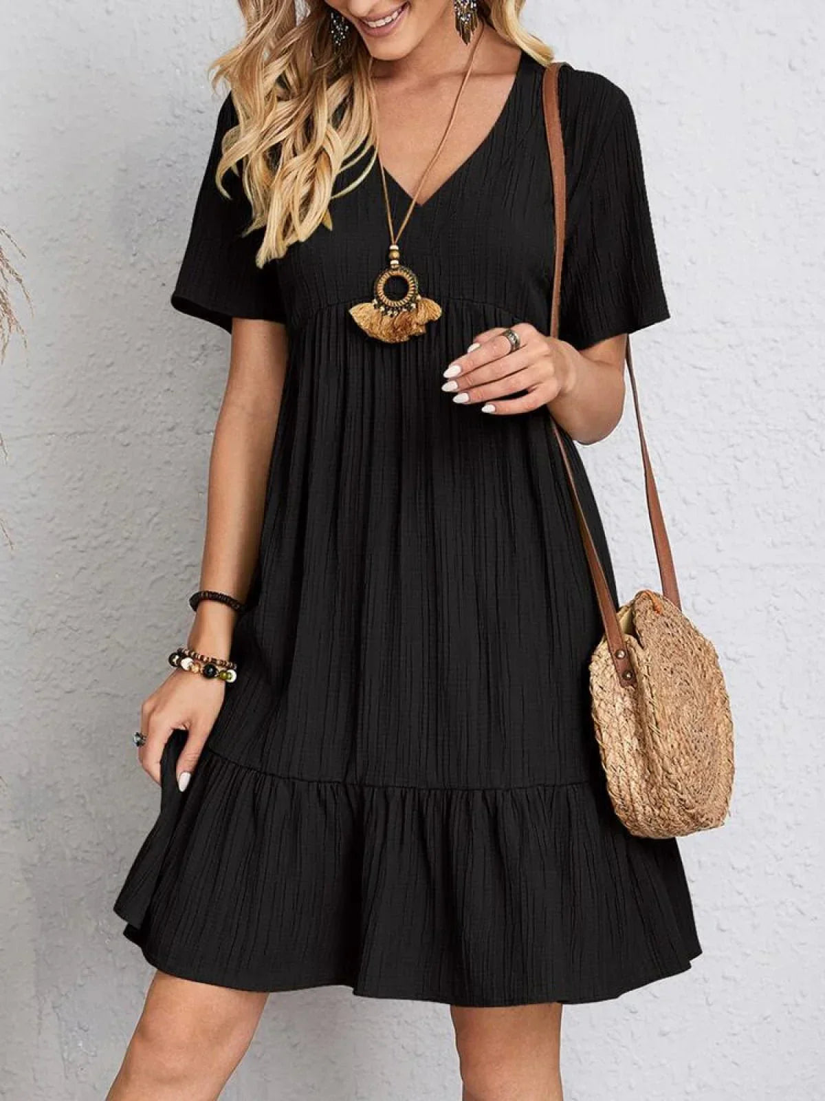 Jacinta® | Elegant Dress With Belly Cover