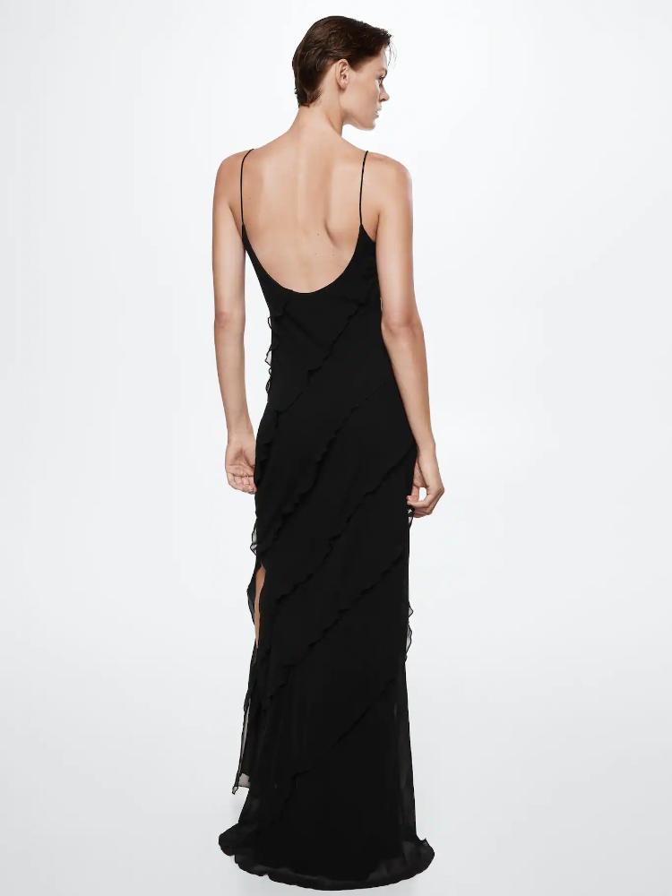 Paula® | Maxi Chiffon Slip With Ruffles