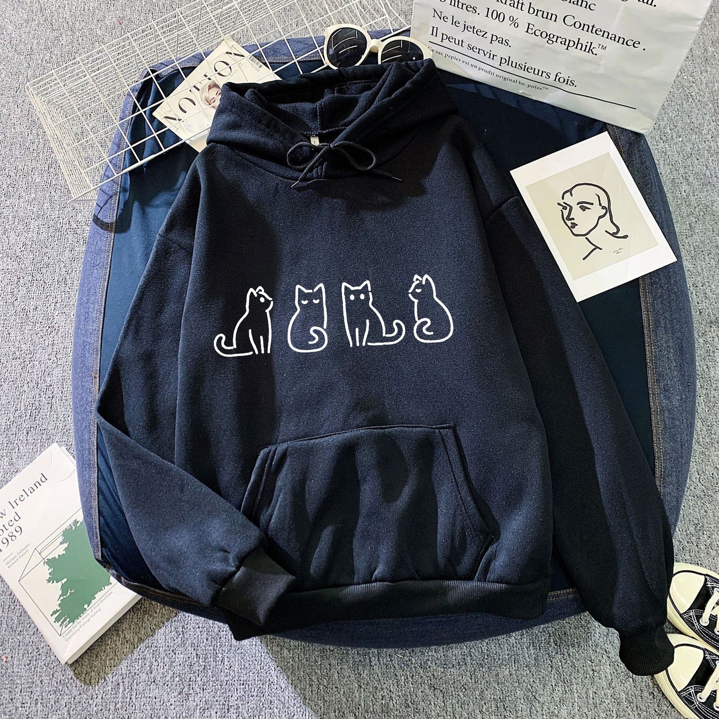 Florencia® | Long sleeve casual hoodie