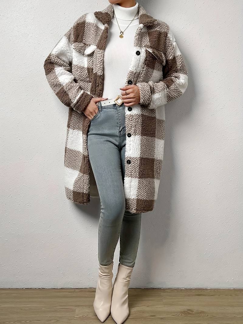 Bianca| Fashionable and minimalist winter coat