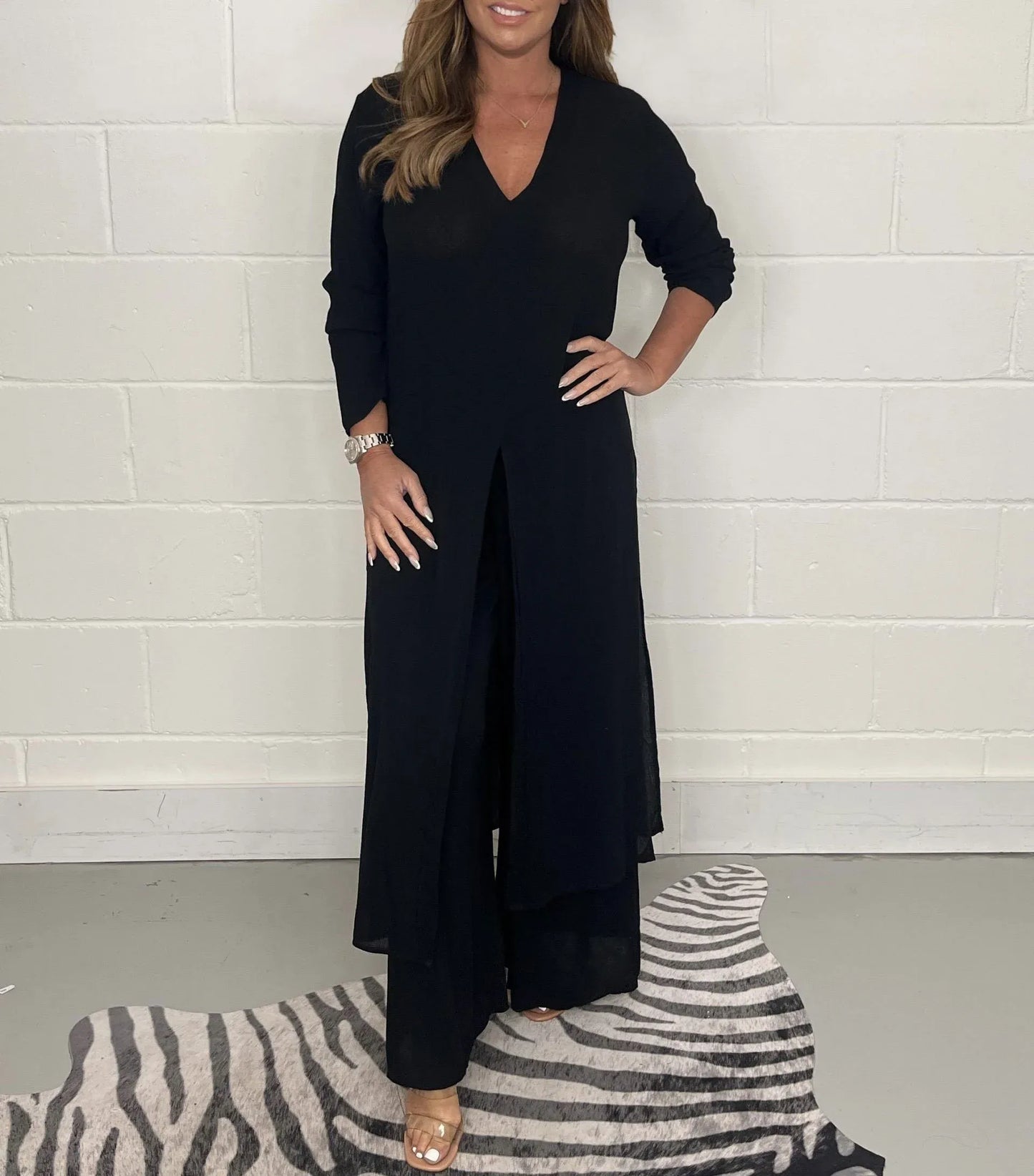 Isabel® | Soft Touch: Long Top And Pants