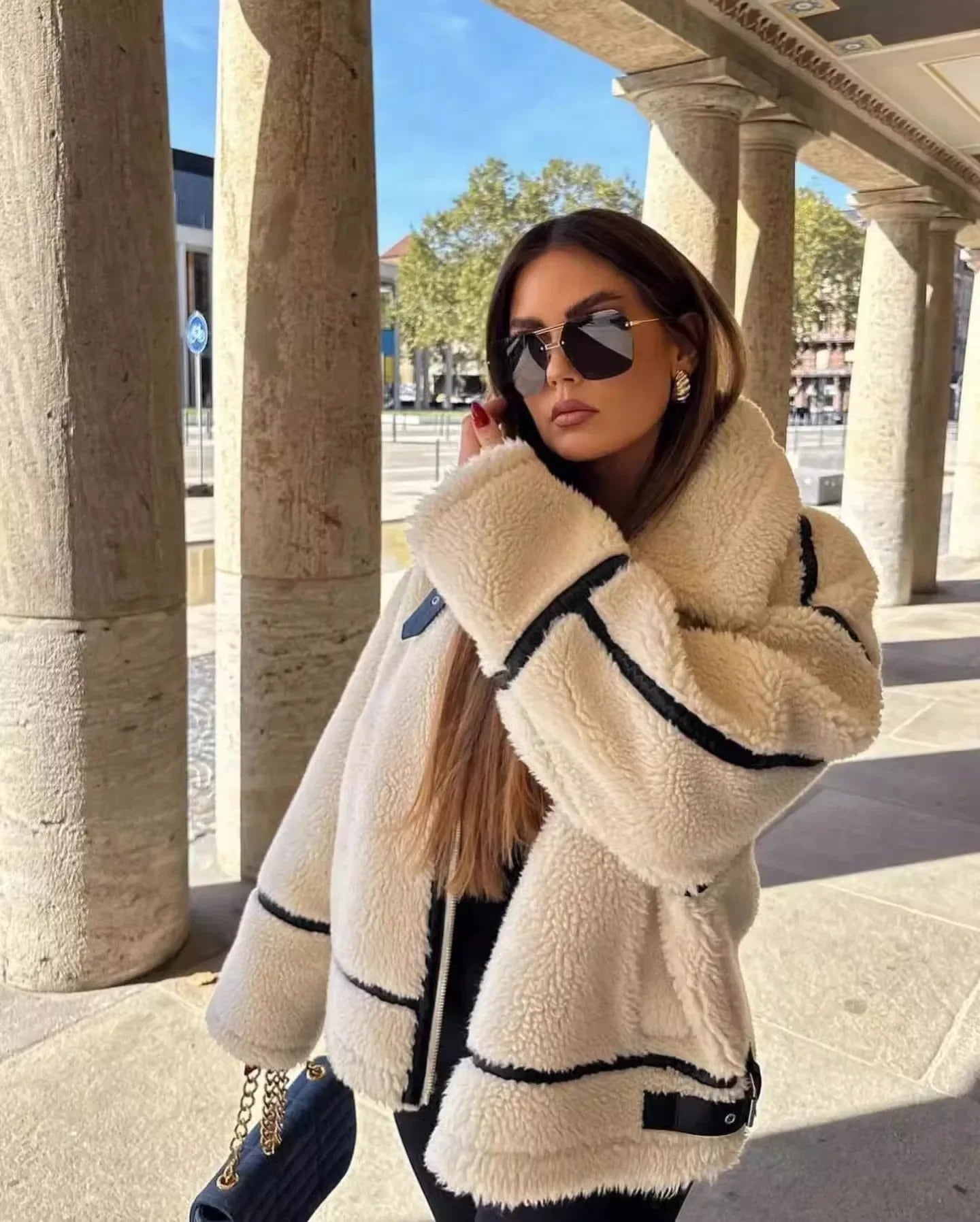 Josefina | Soft and warm teddy coat