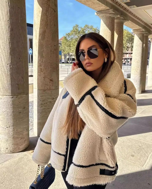 Josefina | Soft and warm teddy coat