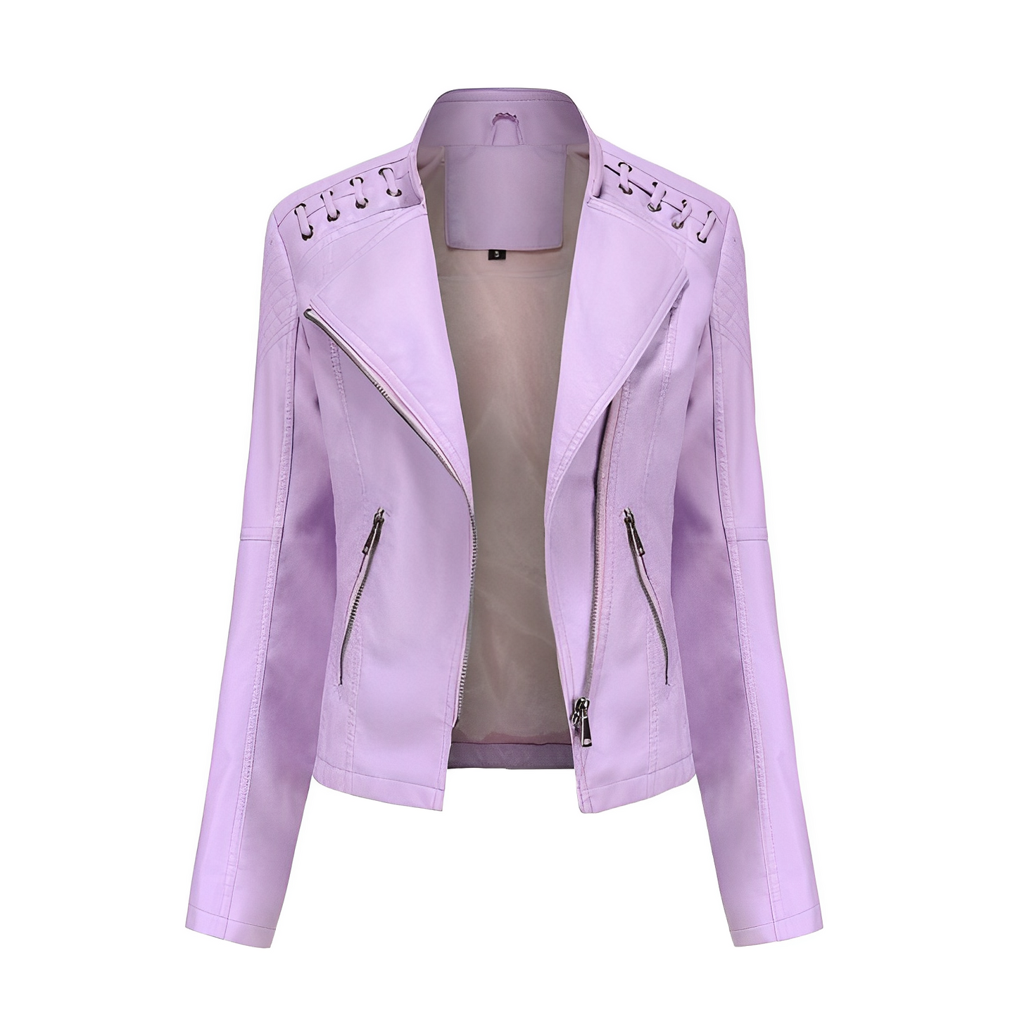 Guillermina® | PU leather jacket with zipper