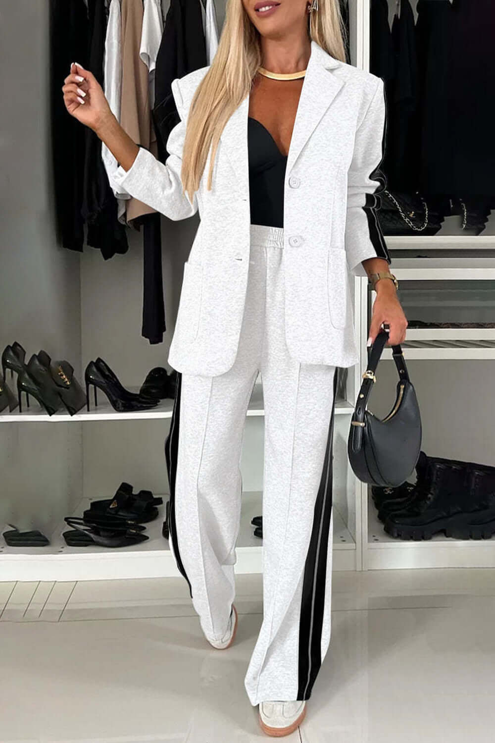 Hilda® | Complete Cotton Set With Contrast Collar