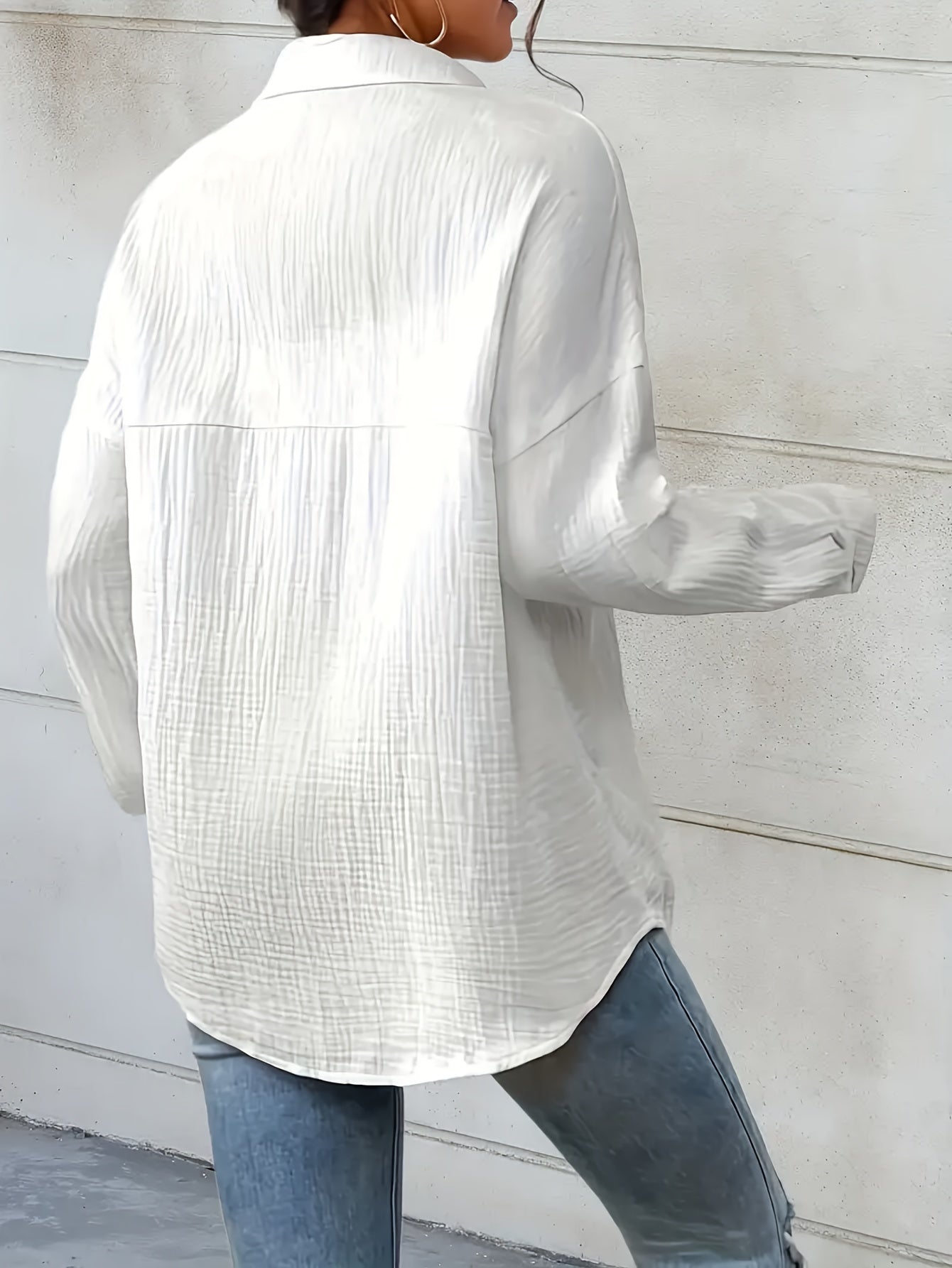 Mira® | Women'S White Linen Blouse
