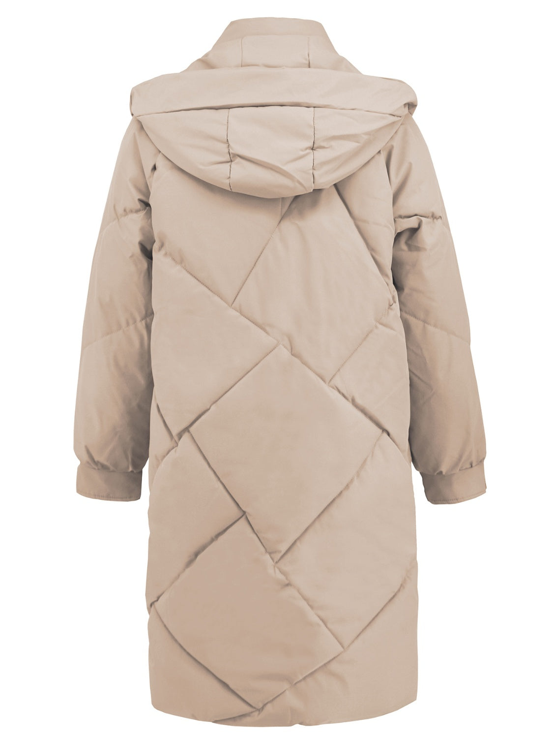 Avelina | Long-sleeved winter coat with hood and pockets