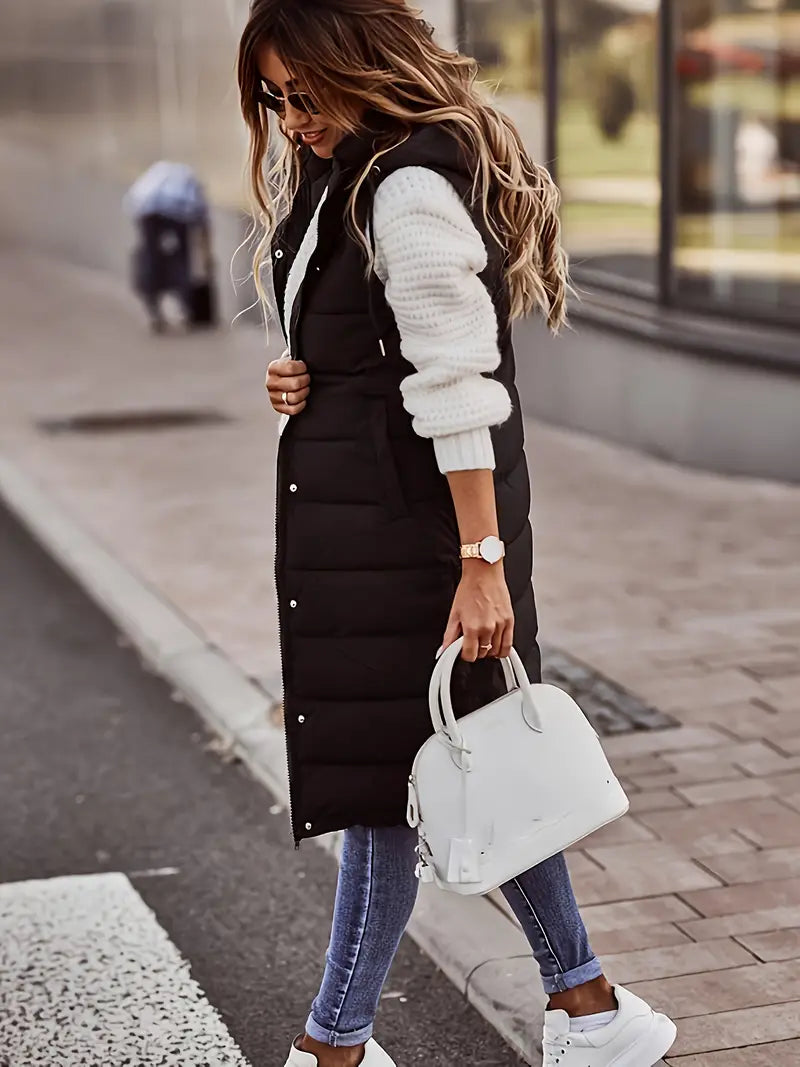 Malena | Warm and comfortable long body warmer