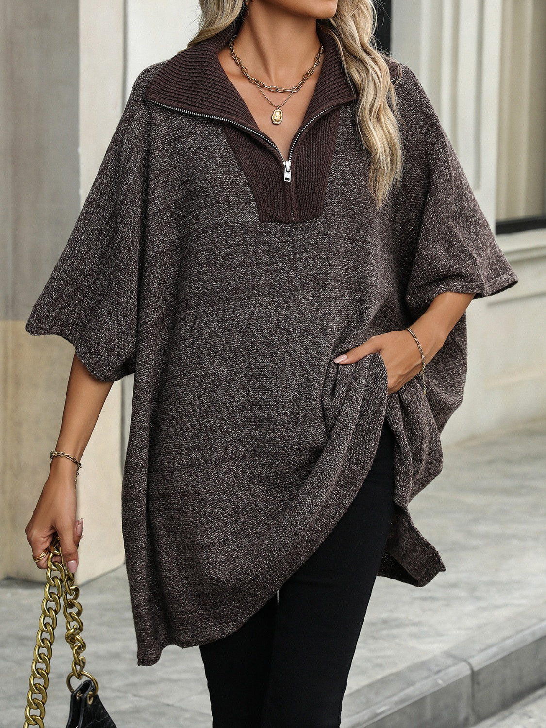 Xandra® | Pull à quart de glissière for women