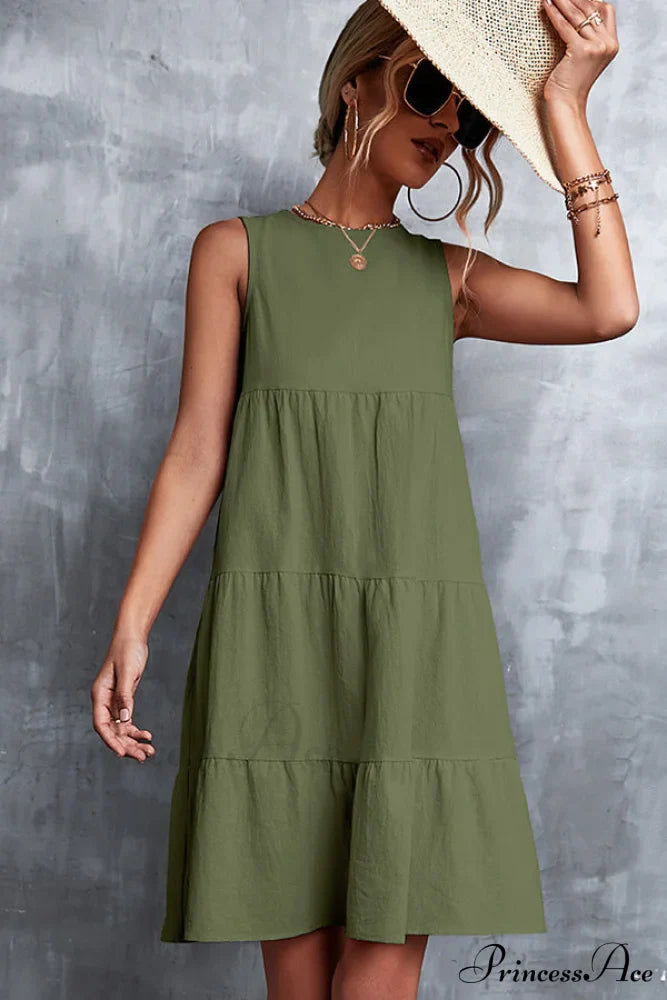 Fashion V Neck Smocked Modern Chest Floral Print Maxi Dress