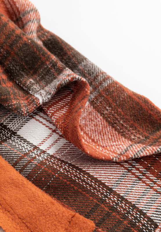 Matilde | Checked long sleeve jacket with buttons