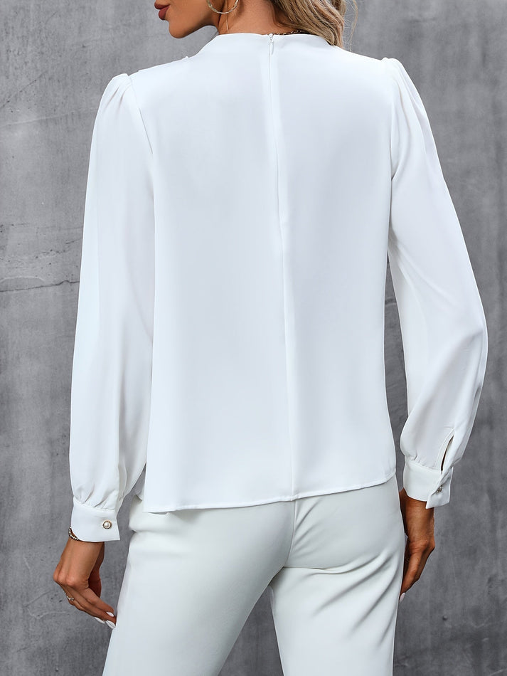 Antonella| Casual and comfortable winter blouse