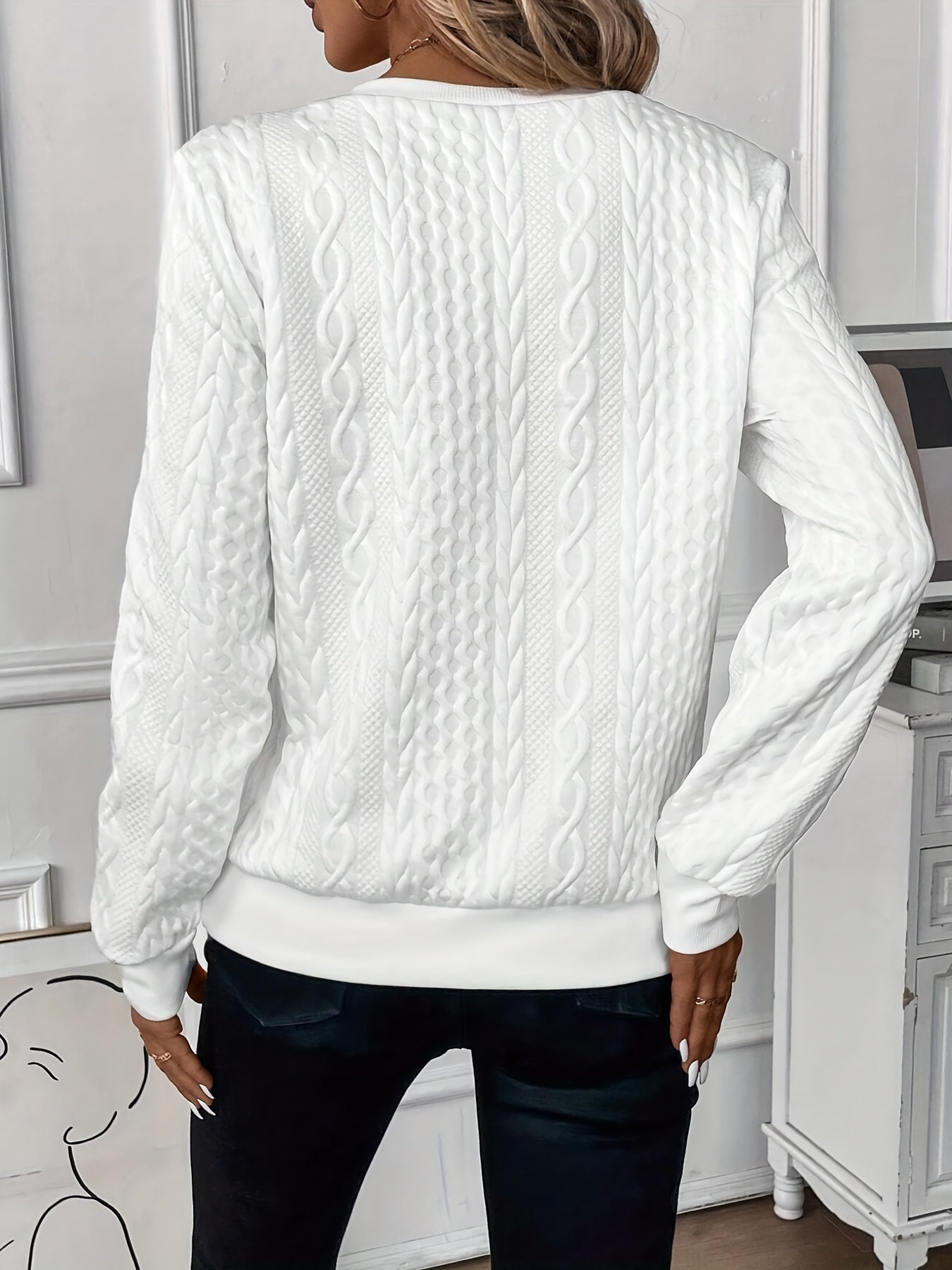 Maria | Elegant Zip-Up Sweater