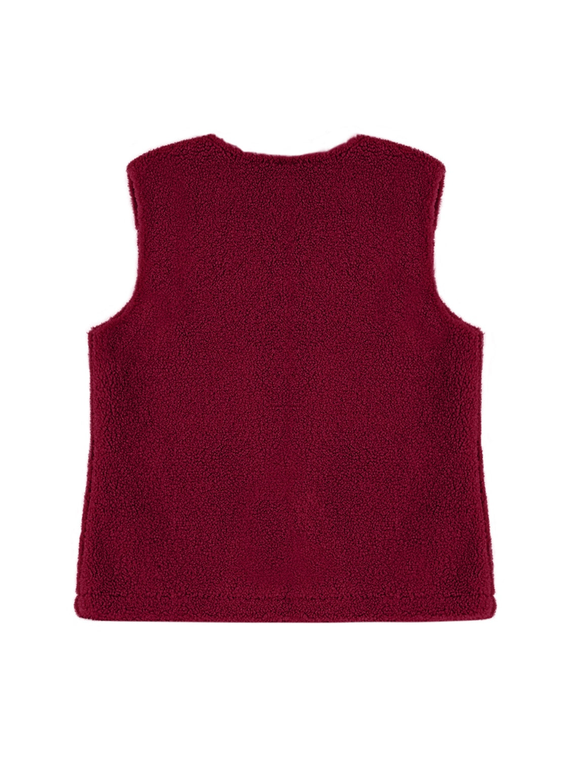 Caridad | Buttoned vest coat with pockets