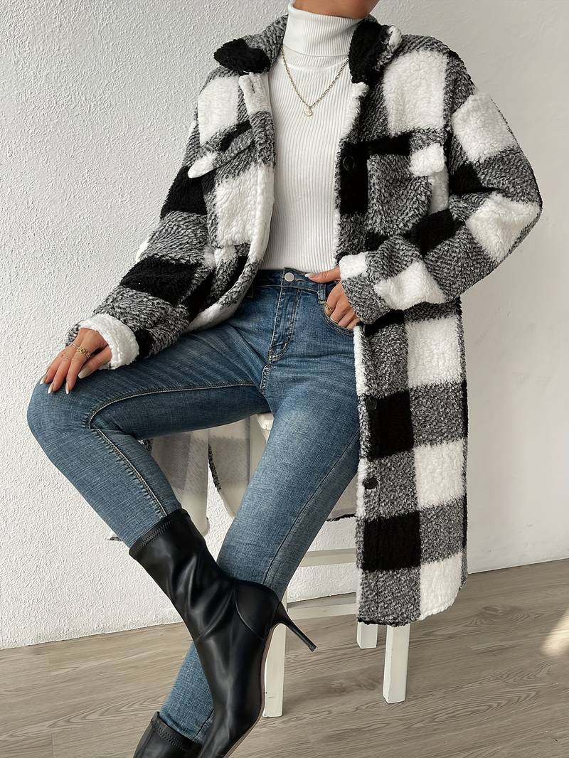 Bianca| Fashionable and minimalist winter coat