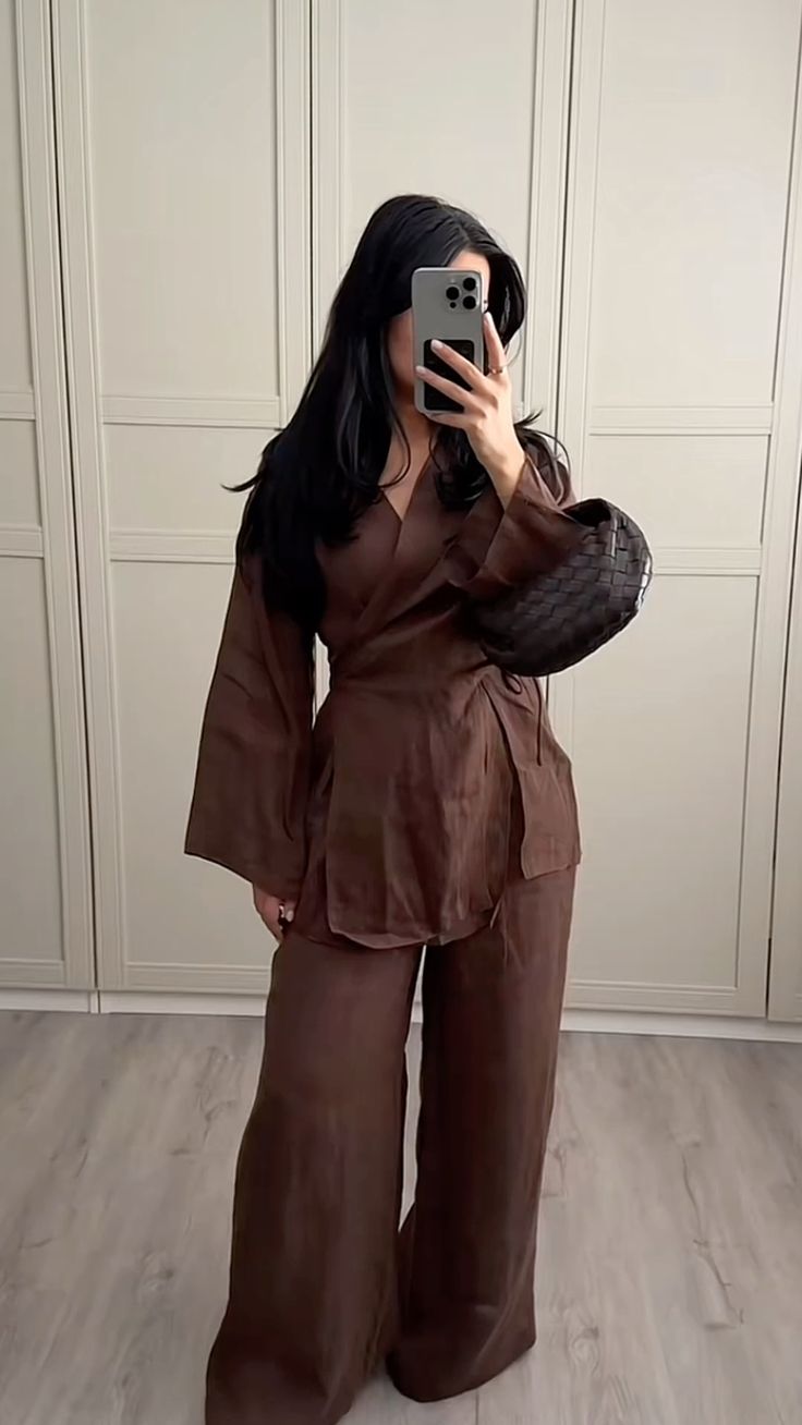 Marita | Linen combination set fall trend 2024
