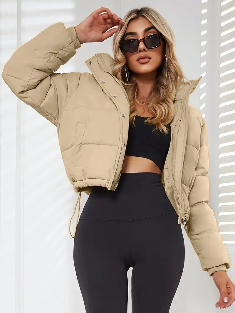 Hilda | Luxurious hooded puffer jacket