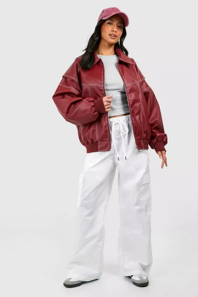 Josefina® | oversized leather jacket