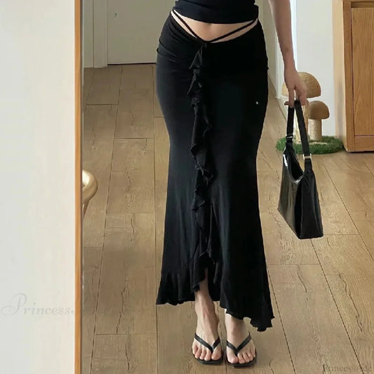 Firm Frills Bandage Urban Skirt