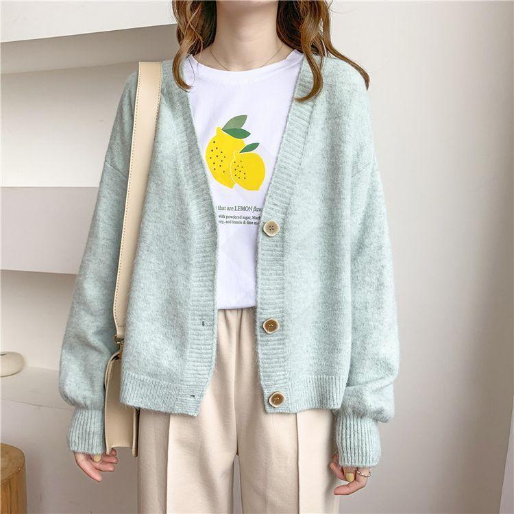 Claudia | Women's autumn V-neck cardigan