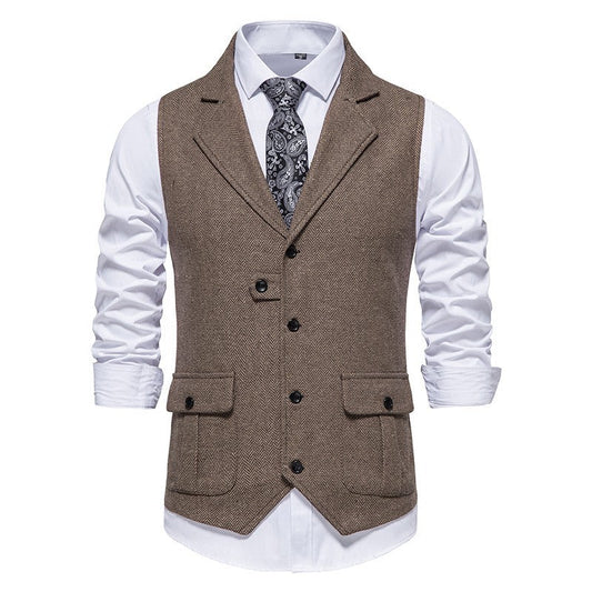 Arthur | Men’s Smart Casual Office Outfit Vest