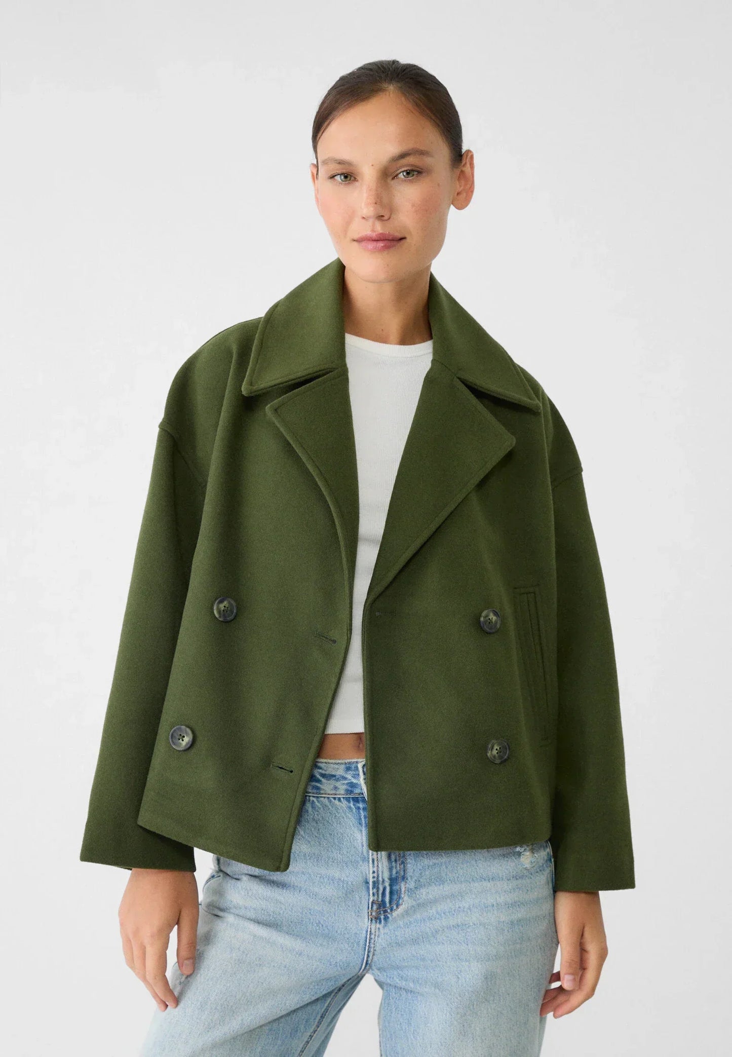 Aurora® | Short double-breasted jacket