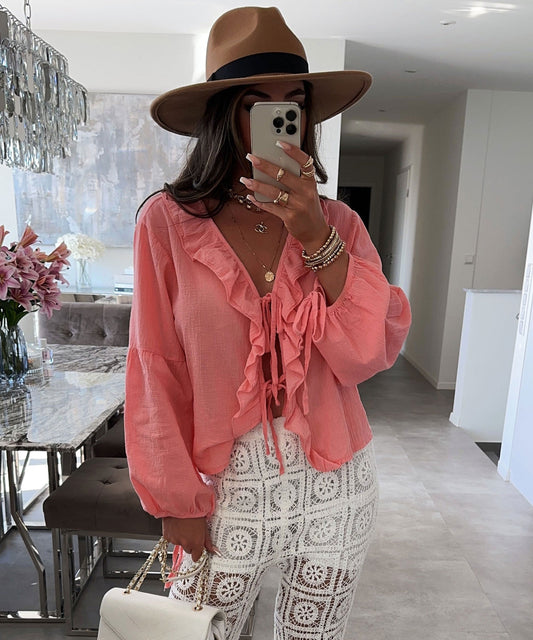 Malu® | Blouse Peach
