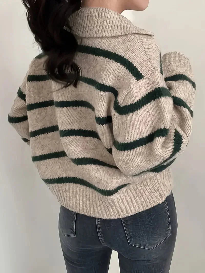 Octavia | V-neck knitted sweater