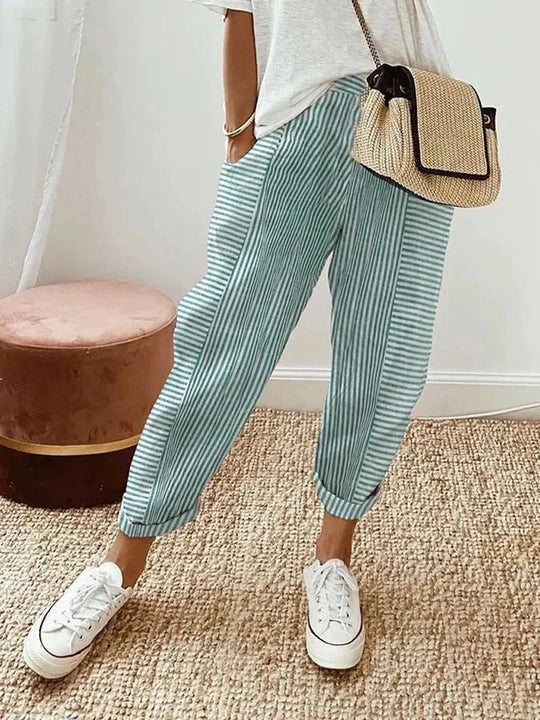Sofia® | Striped trousers for women