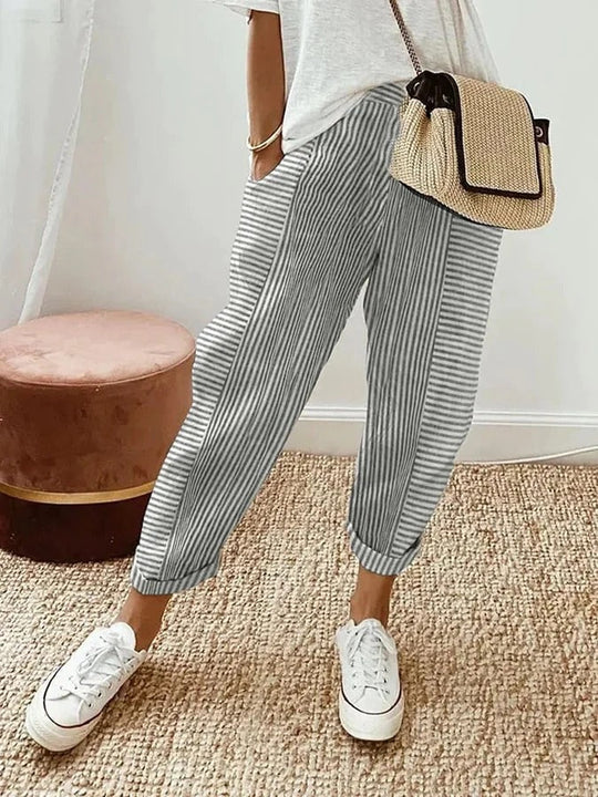 Sofia® | Striped trousers for women