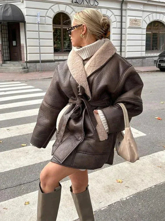 Rita | WINTER LEATHER JACKET