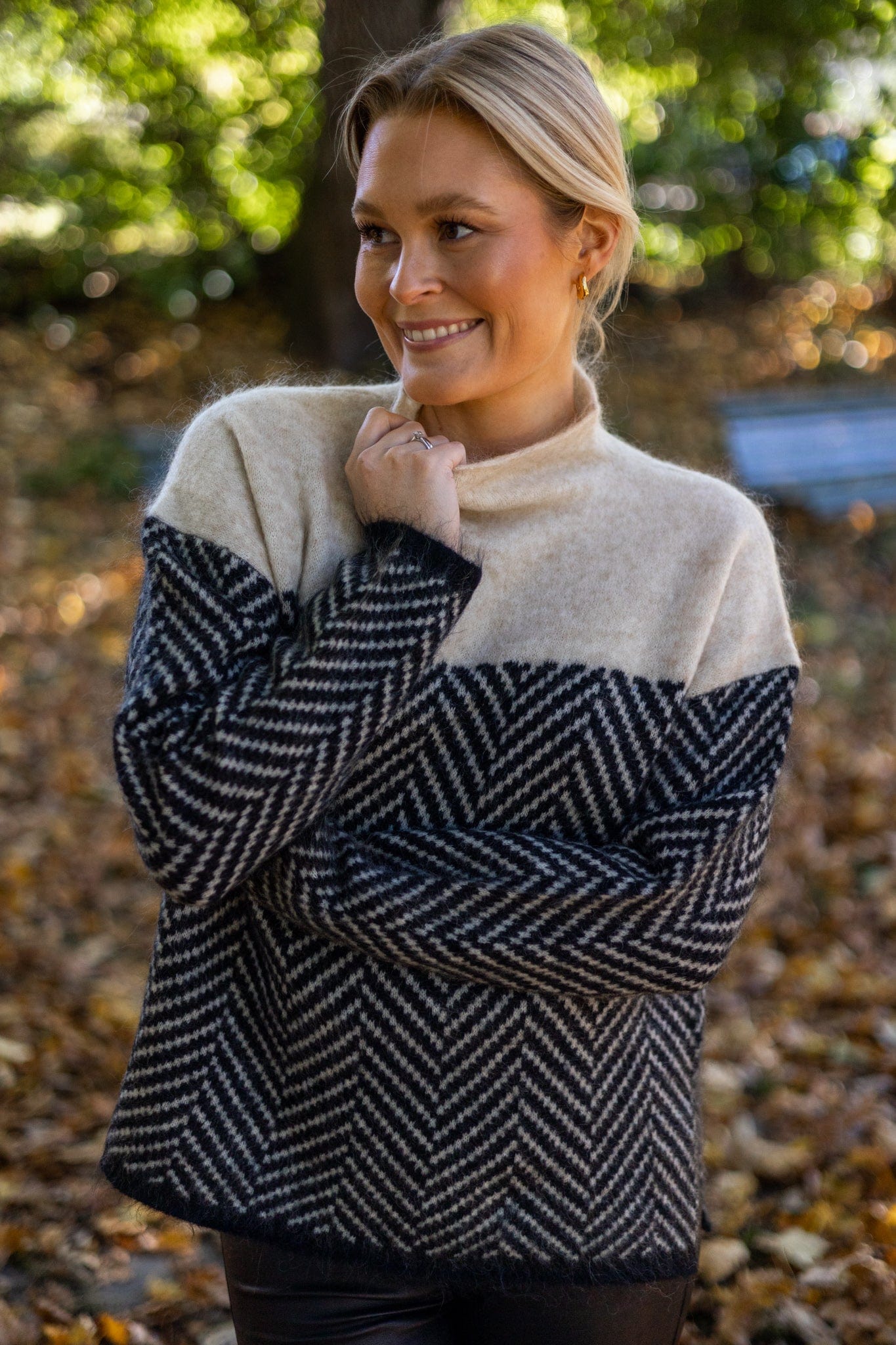 Gertrudis | Cotton turtleneck sweater