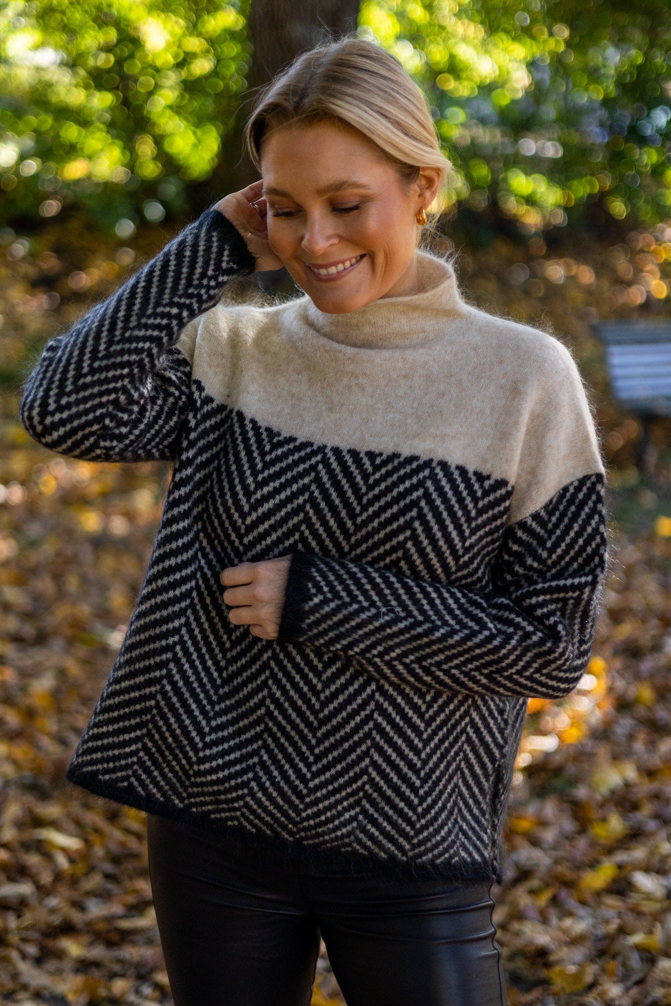 Gertrudis | Cotton turtleneck sweater