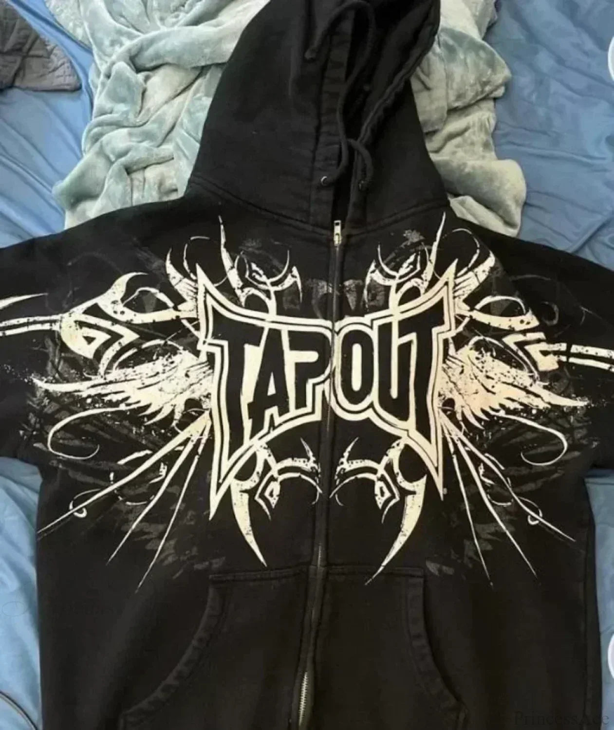 High-Quality Gothic Skull Print Hoodie