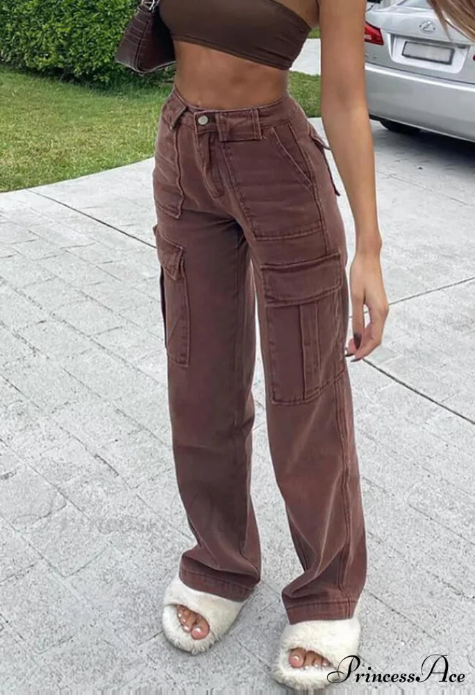 High Waist Graceful Irregular Denim Skort
