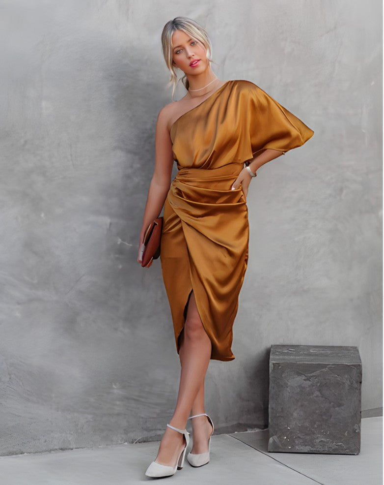 Camila® | Elegant Cocktail Dress With One Shoulder