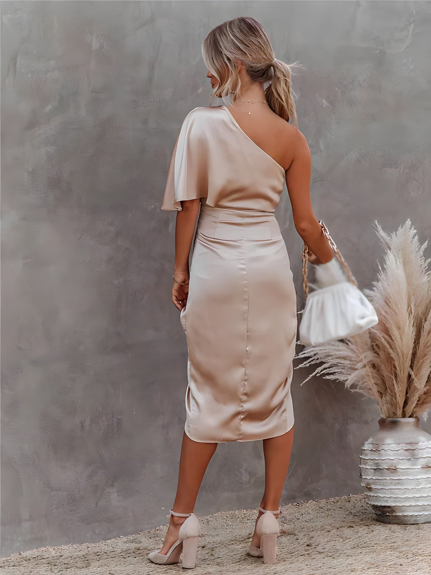 Camila® | Elegant Cocktail Dress With One Shoulder