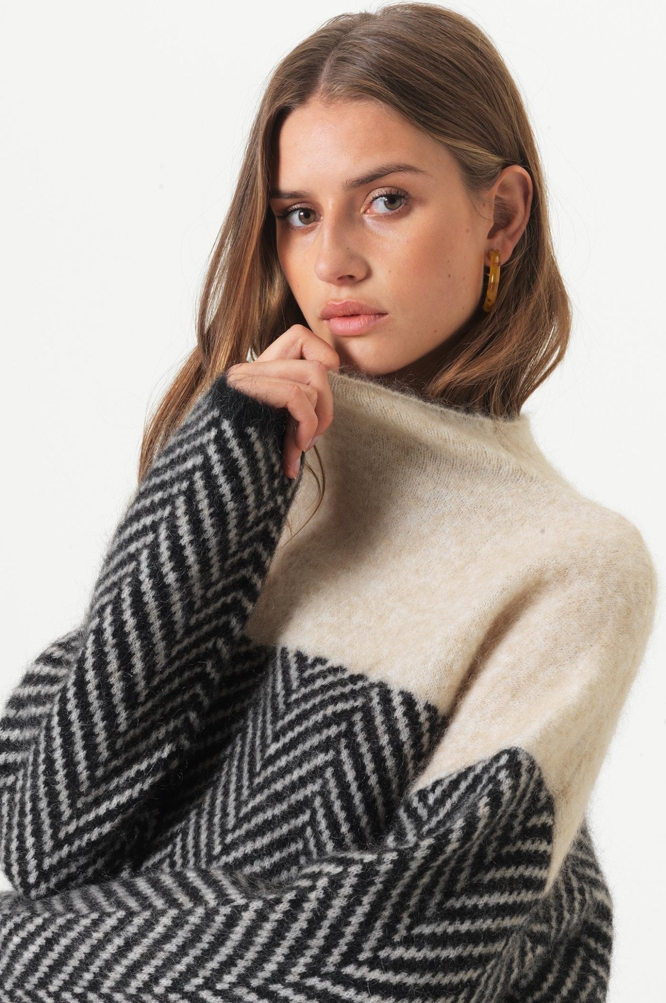 Gertrudis | Cotton turtleneck sweater