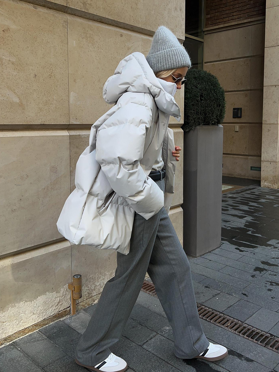 Antonia | Hooded down jacket