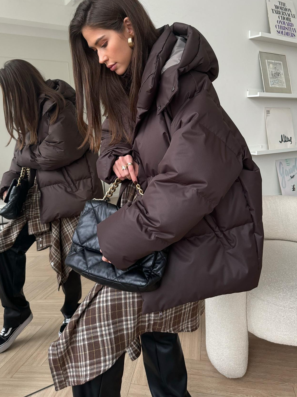 Antonia | Hooded down jacket