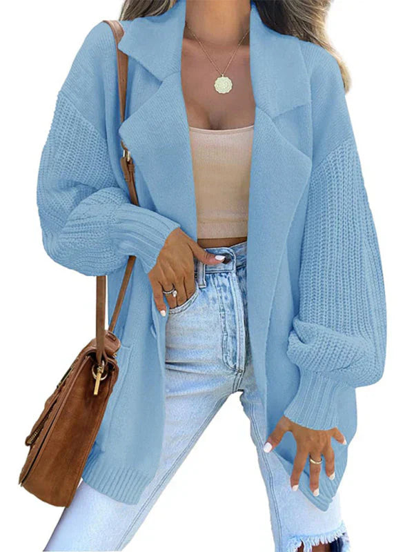 Alicia | Casual and relaxed winter cardigan