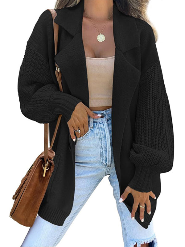 Josefa | Stylish long knitted sweater for women